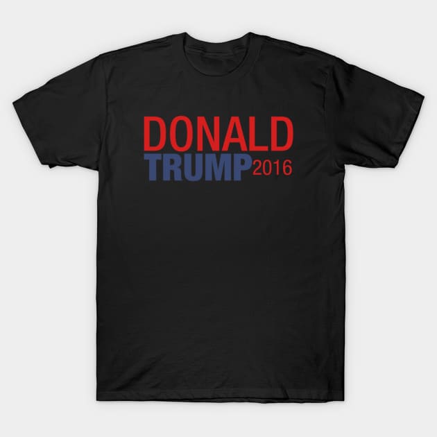 Donald Trump 2016 T-Shirt by Noerhalimah